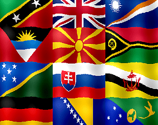 Animated Flags Pack - Screaming Brain Studios - Free Game Assets
